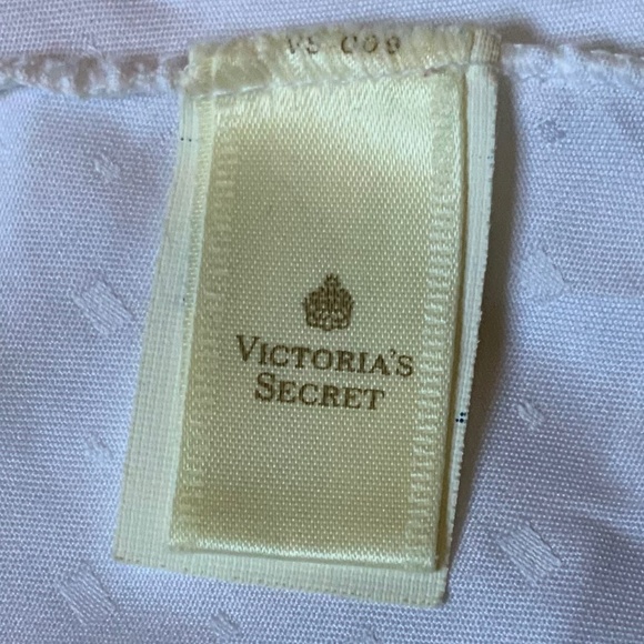 Victoria’s Secret - White Lace Trimmed Baby Doll Nighty - Picture 4 of 6